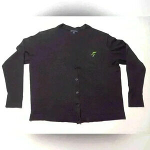 BROOKS BROTHERS  V neck , button up cardigan. Ladies size XL
